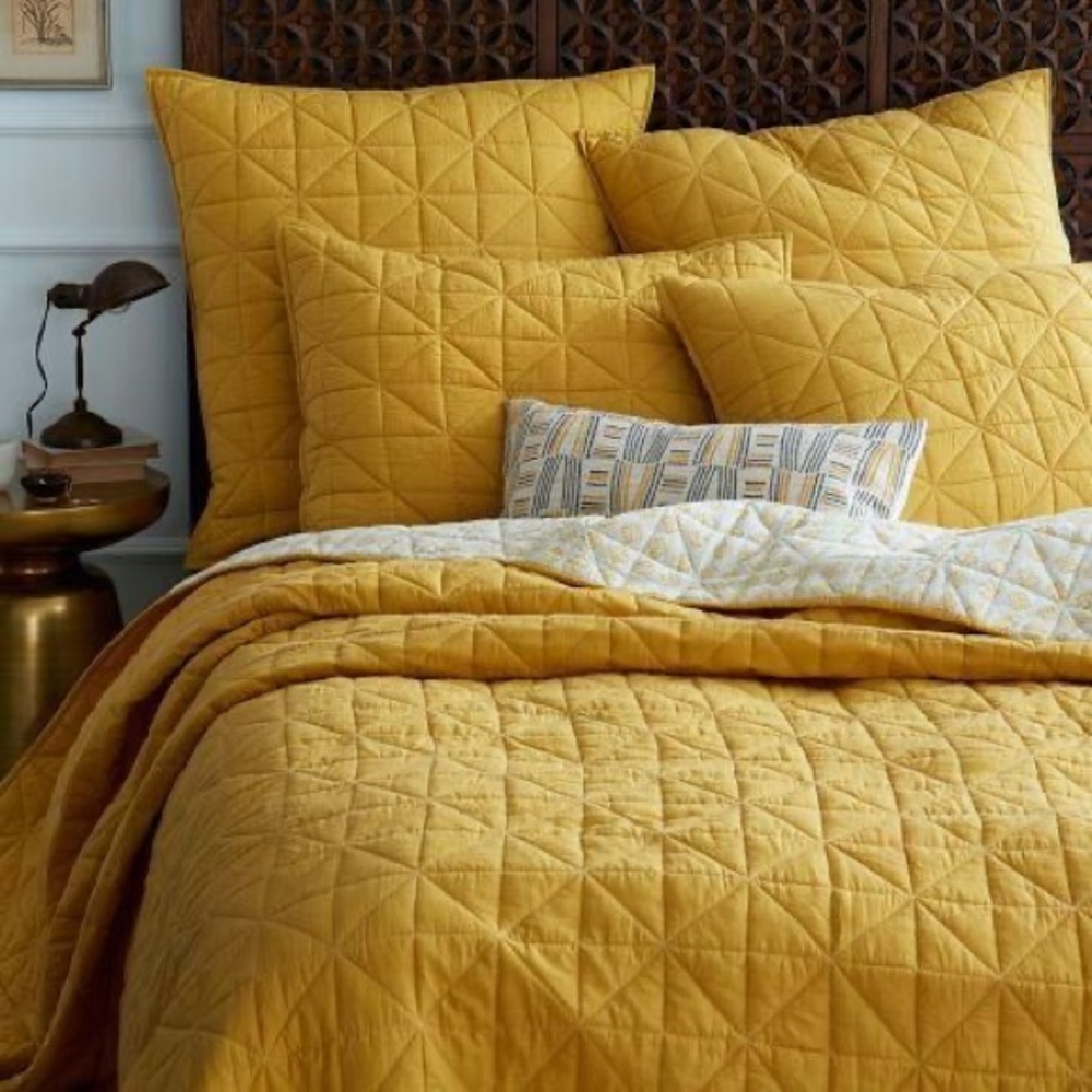 ISO West Elm coverlet quilt, Nomad collection